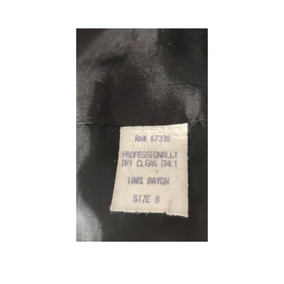 💙Vintage Karen Ellis Houndstooth Double-Breasted Blazer – Size 8 – Preowned - Picture 5 of 5